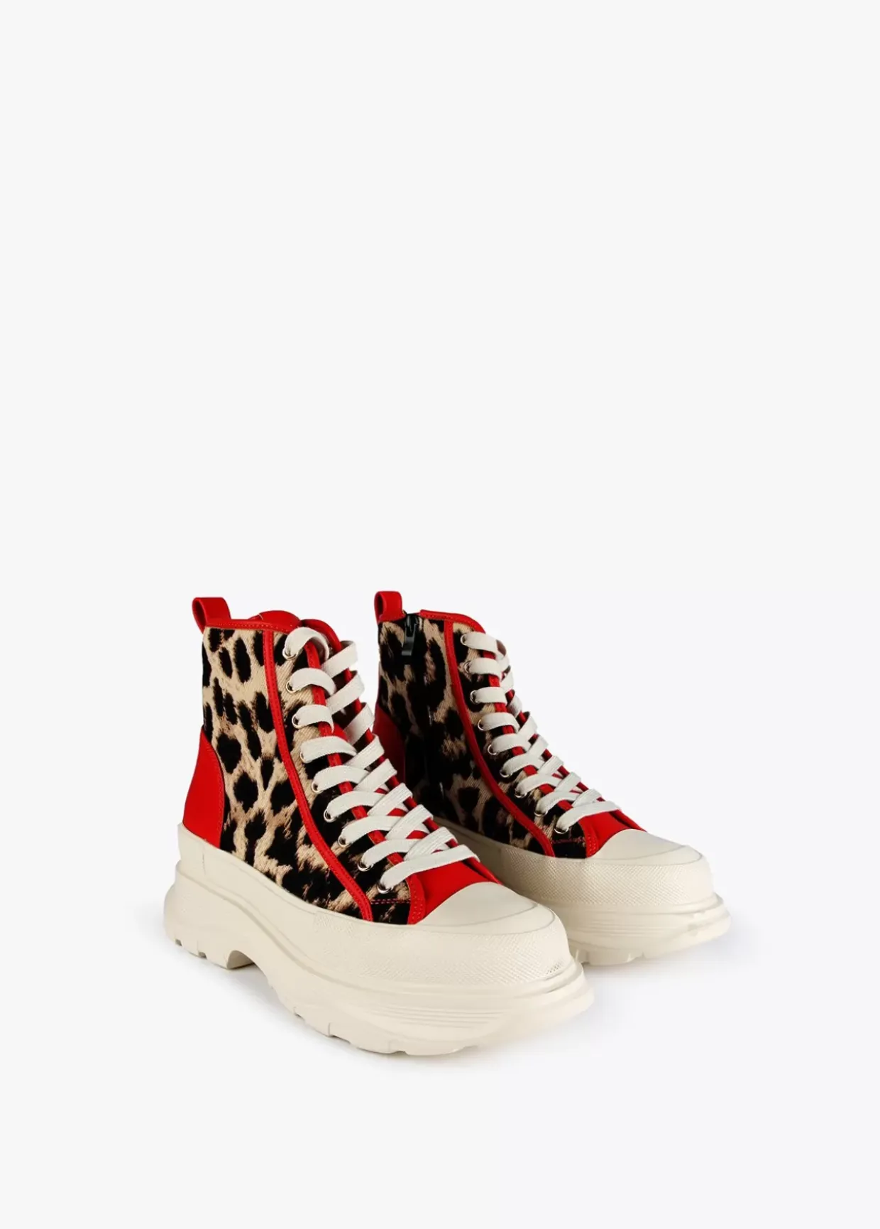 Botín plataforma estampado leopardo | Calzado | Lola Casademunt
