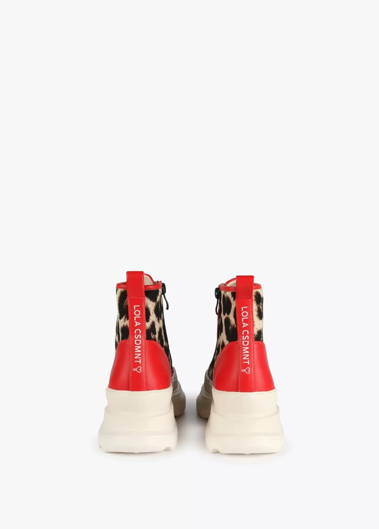 Botín plataforma estampado leopardo | Calzado | Lola Casademunt