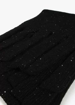 Bufanda con mini lentejuelas