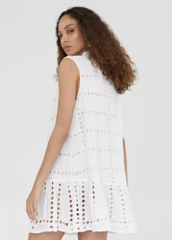 Caftan corto bordado