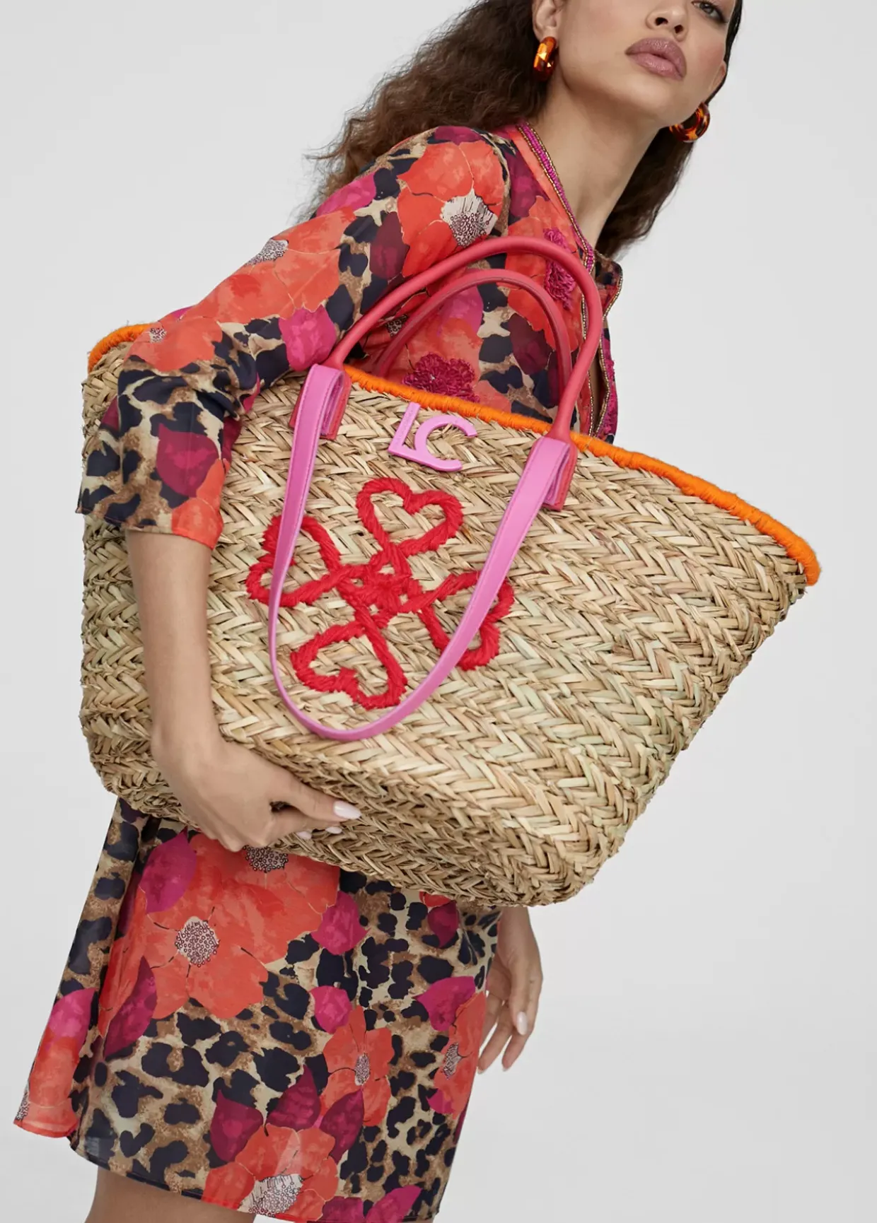 Caftan corto estampado