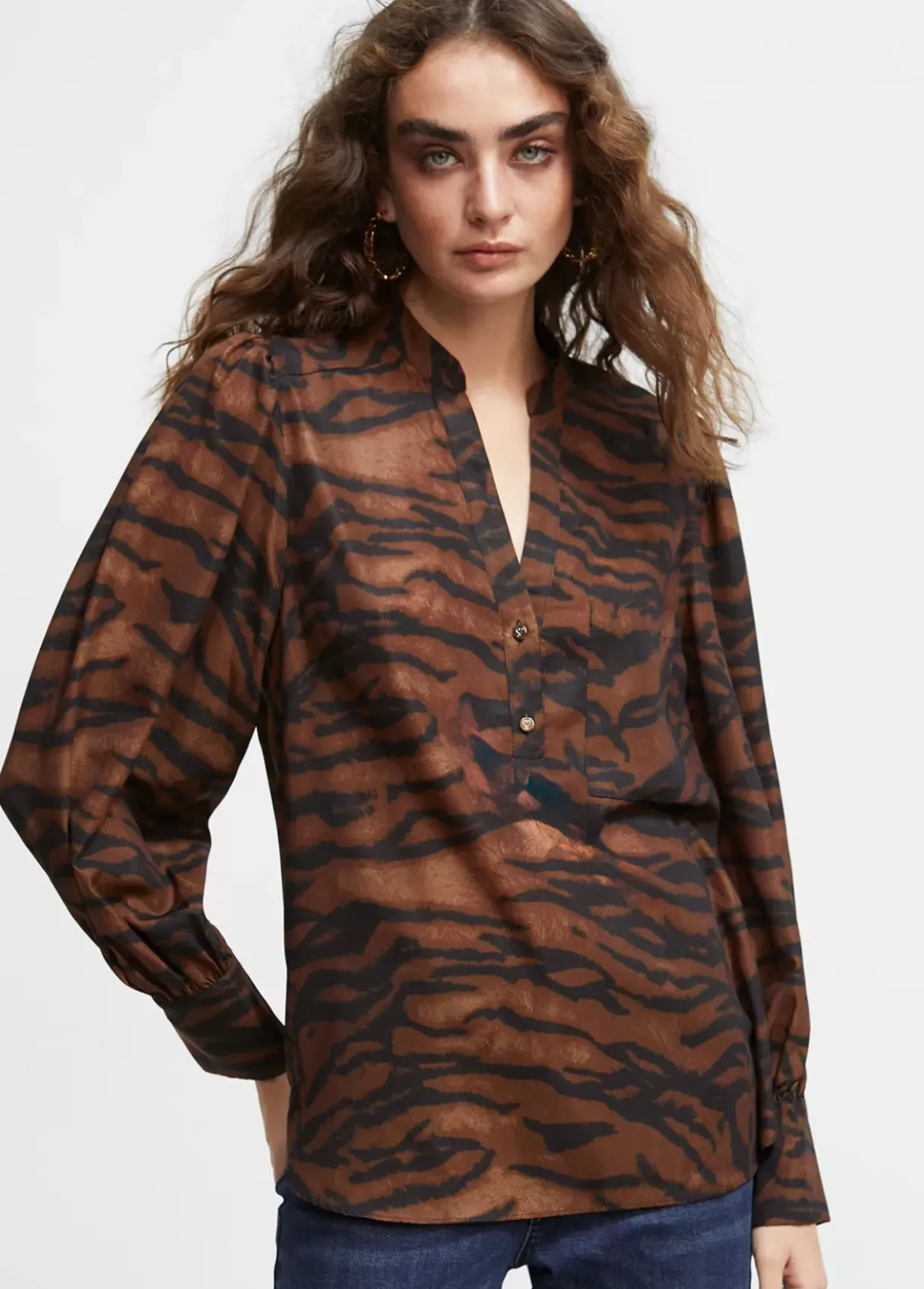 Camisa animal print