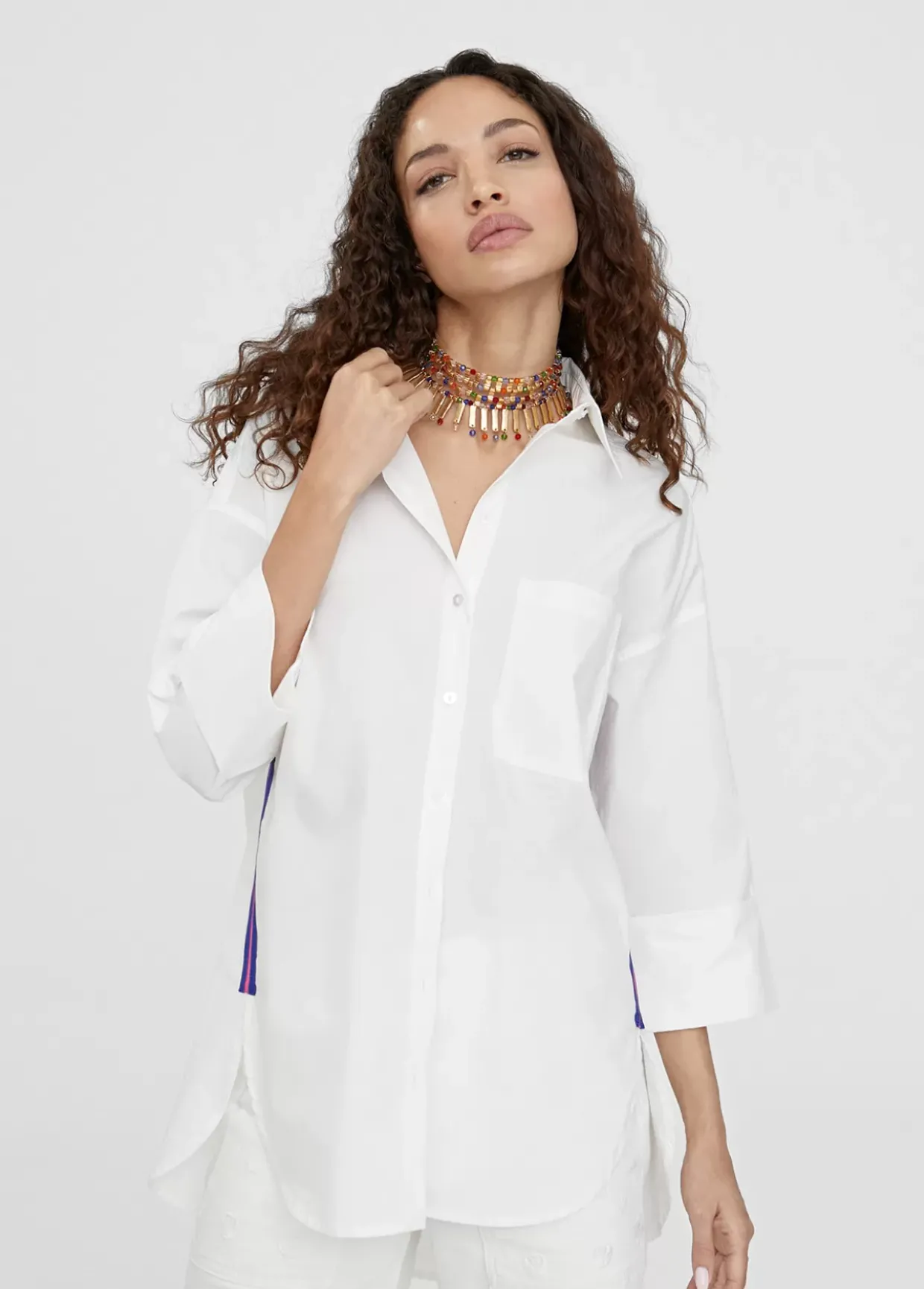 Camisa basica de algodón