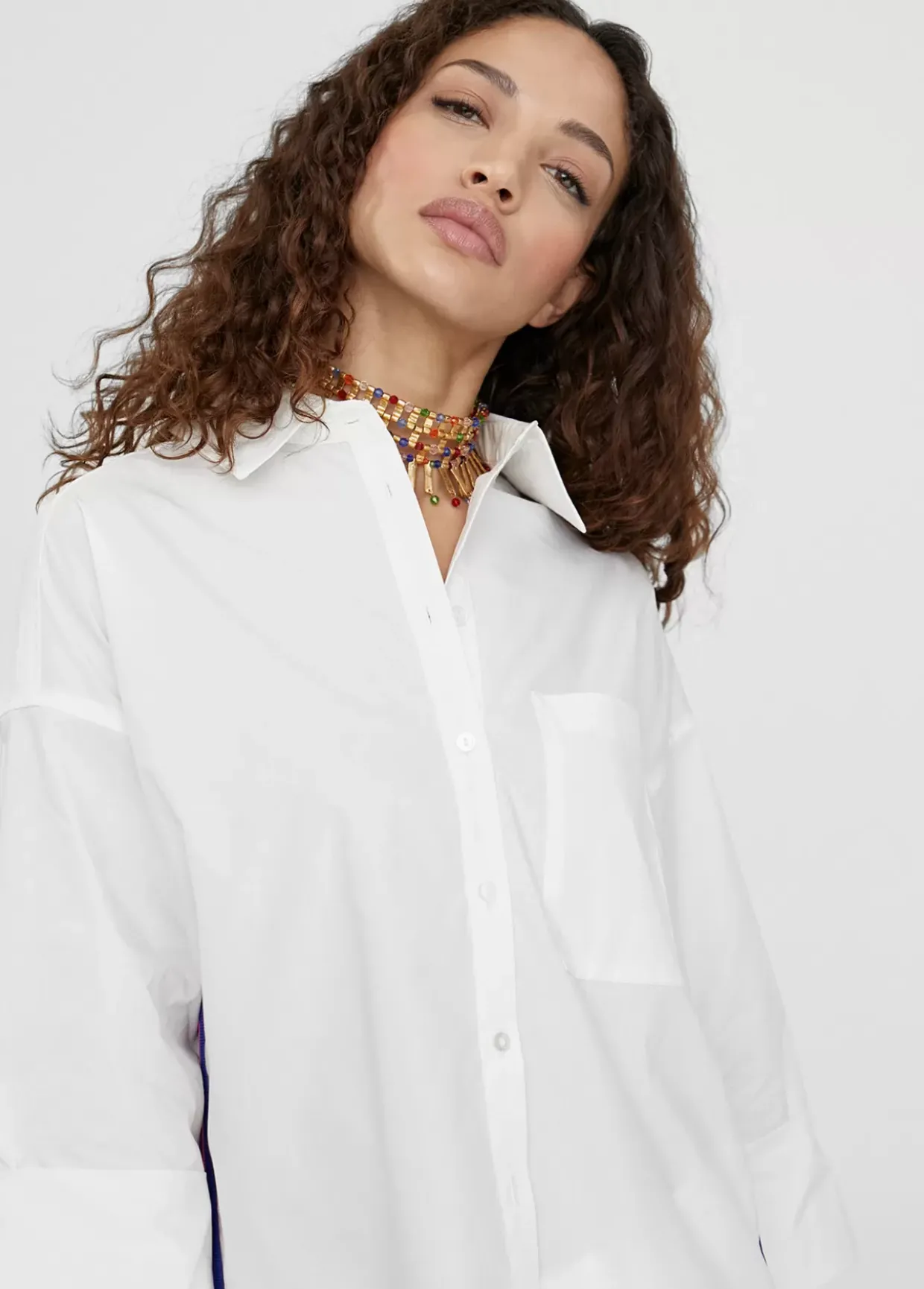 Camisa basica de algodón