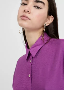 Camisa basica manga larga