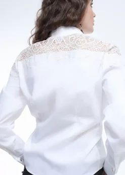 Camisa con encaje