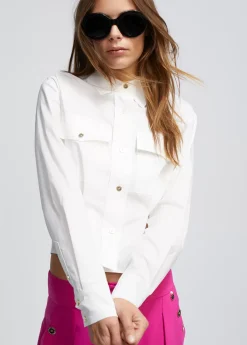 Camisa cropped