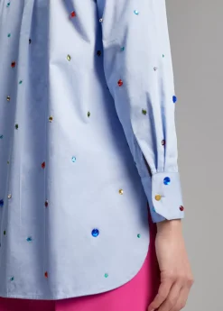 Camisa detalle joyas