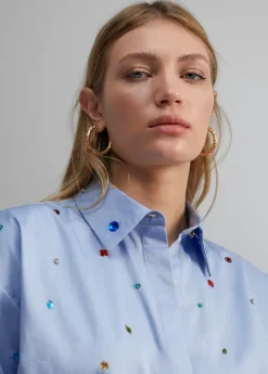 Camisa detalle joyas