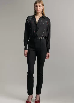 Camisa detalle joyas