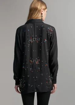 Camisa detalle joyas