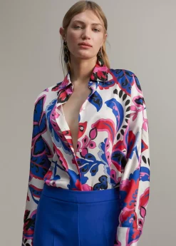 Camisa estampada paisley