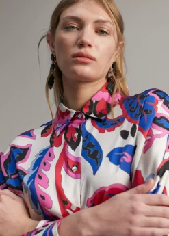 Camisa estampada paisley