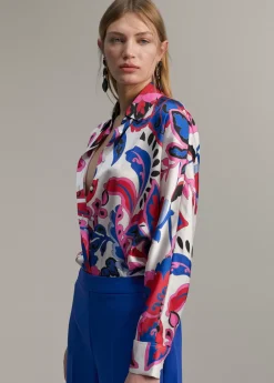 Camisa estampada paisley
