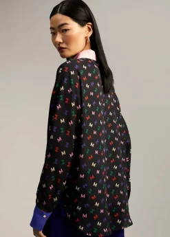 Camisa estampado monograma