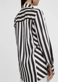 Camisa fluida de rayas