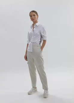 Camisa logotipada detalle cinta | COLECCIÓN LOLA | Lola Casademunt