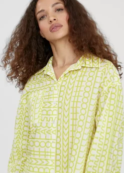 Camisa oversize logomania