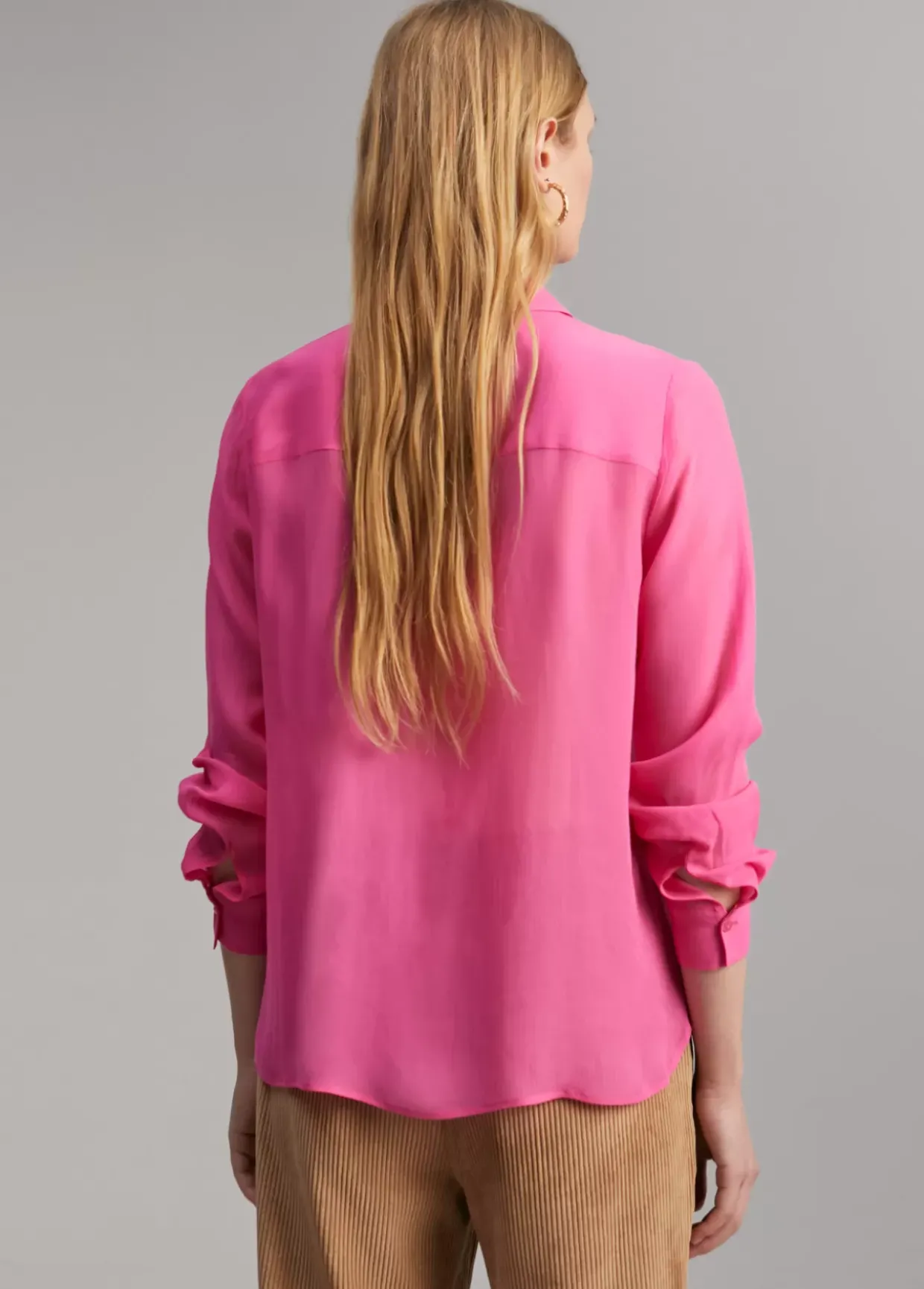 Camisa transparencia bolsillos