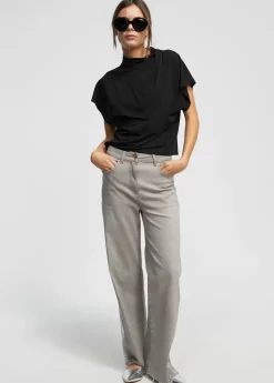 Camiseta cuello perkins