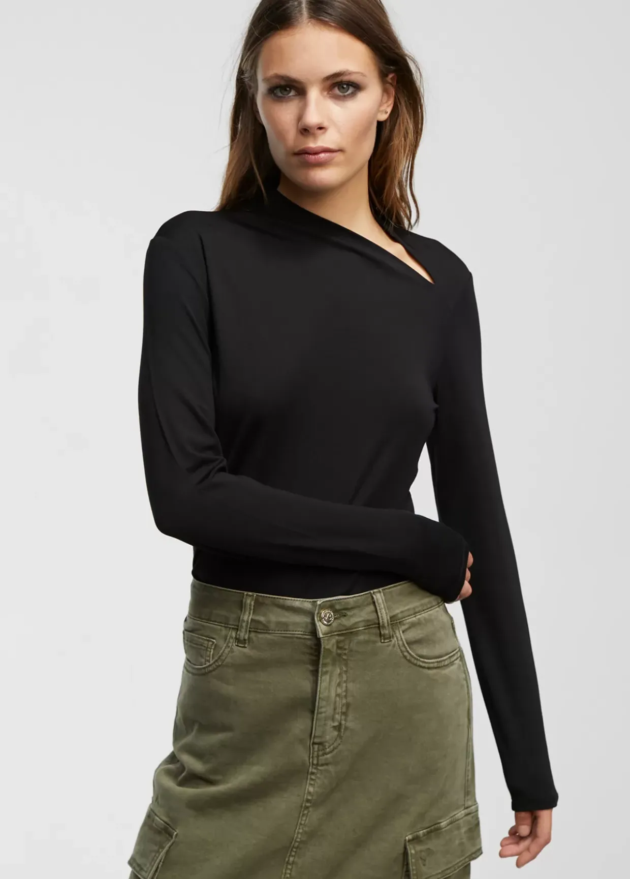 Camiseta detalle cuello