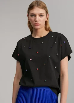 Camiseta detalle joyas