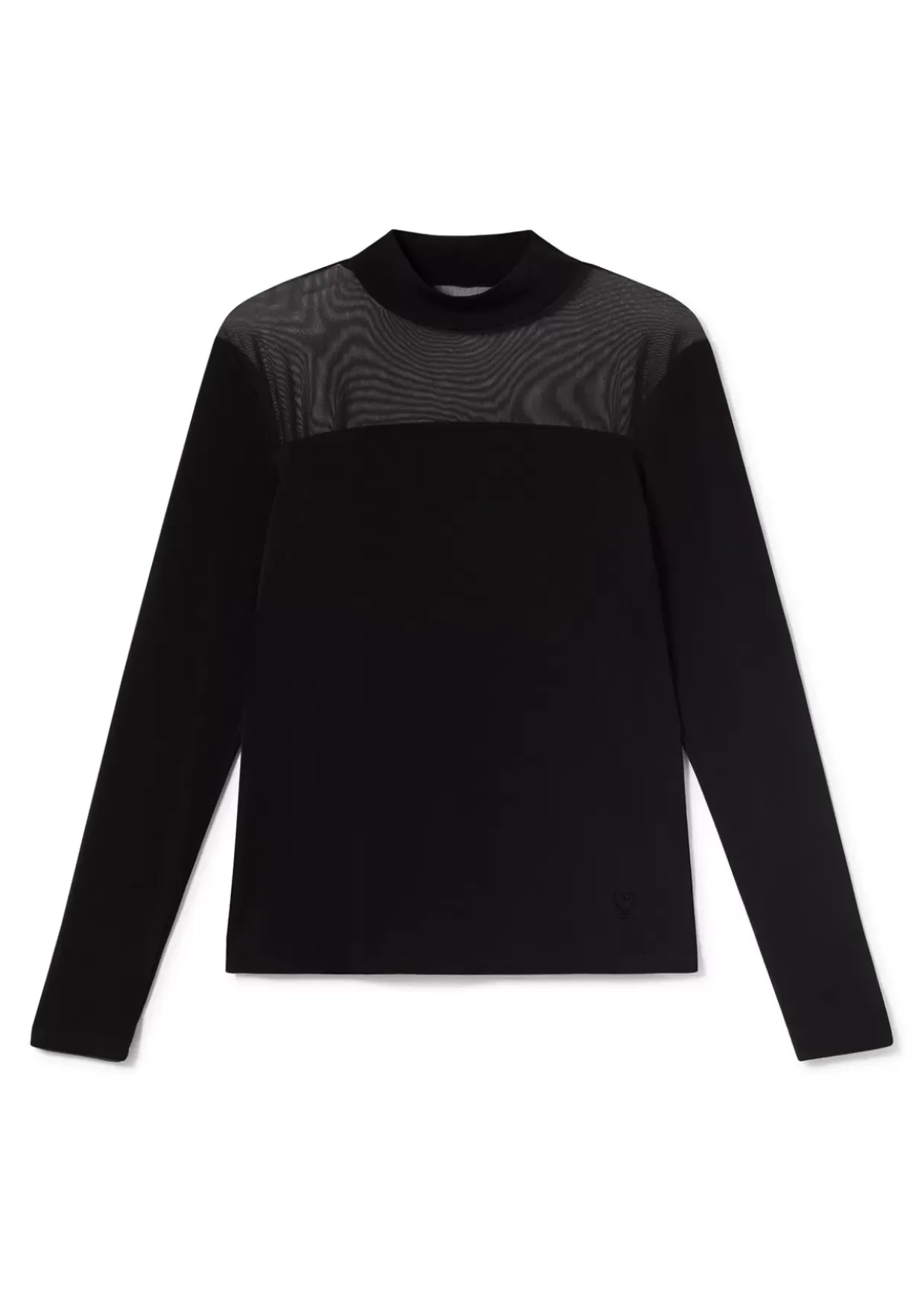 Camiseta detalle transparencia