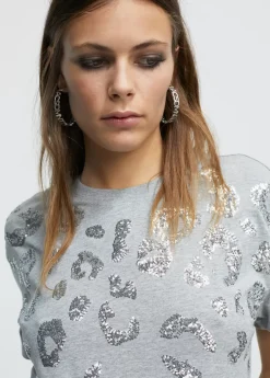 Camiseta lentejuelas