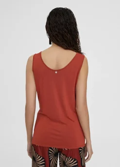 Camiseta lisa de tirantes