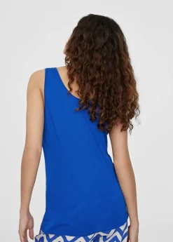 Camiseta lisa de tirantes