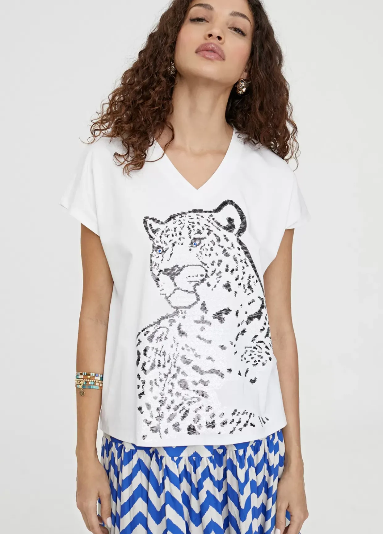 Camiseta posicionado trigre