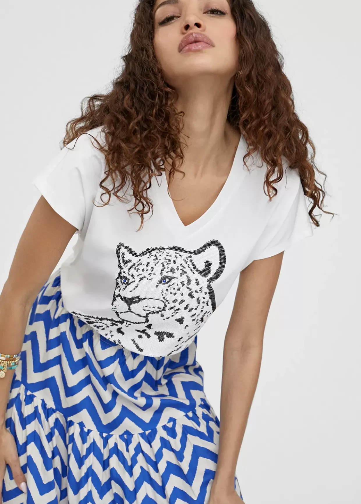 Camiseta posicionado trigre