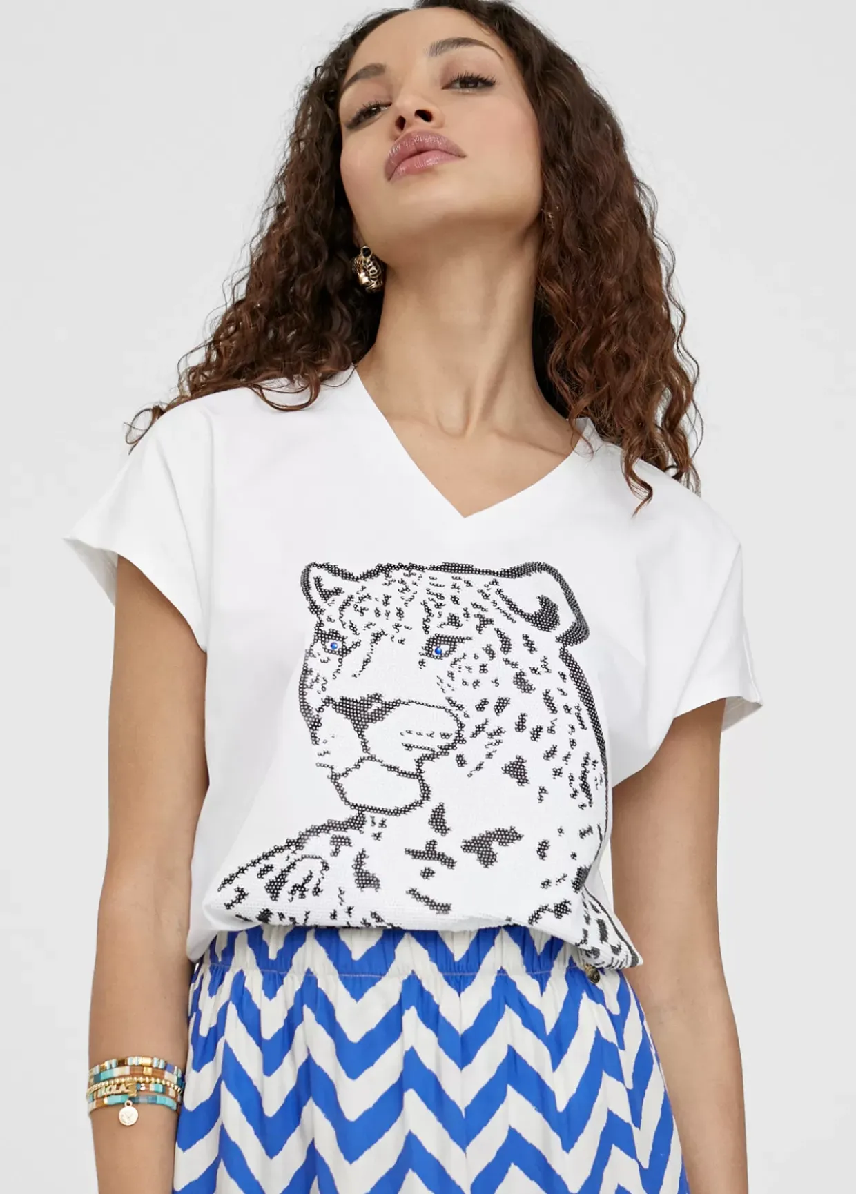 Camiseta posicionado trigre