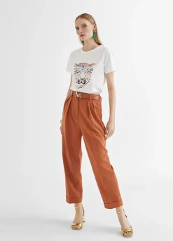 Camiseta tigre bordado