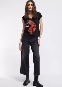 Camiseta tigre strass