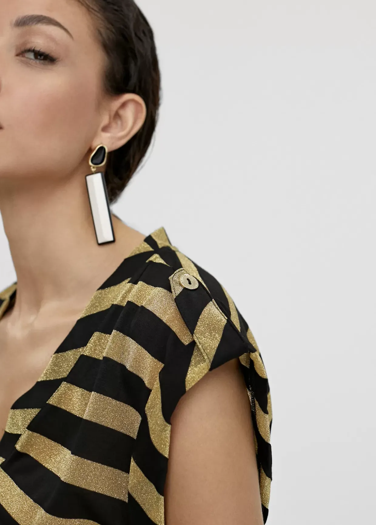 Camisetea rayas lurex