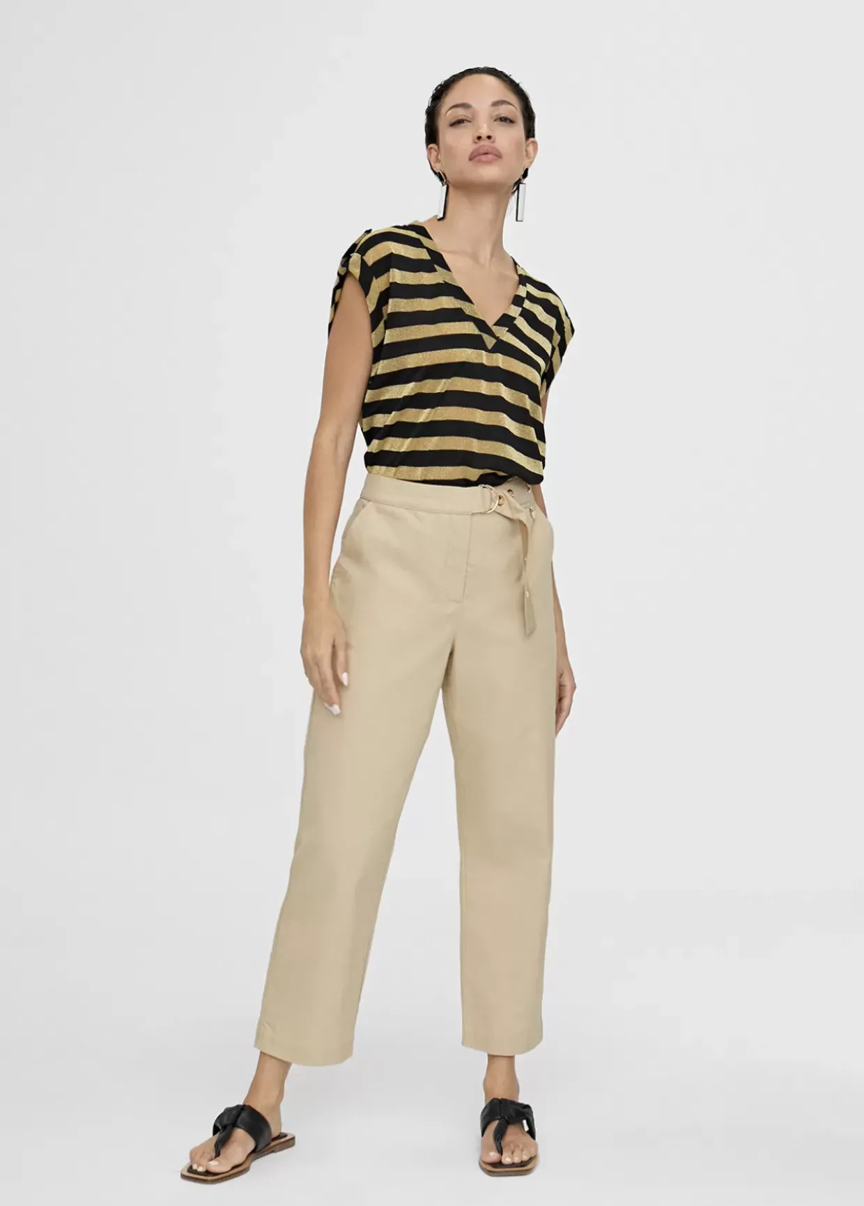 Camisetea rayas lurex