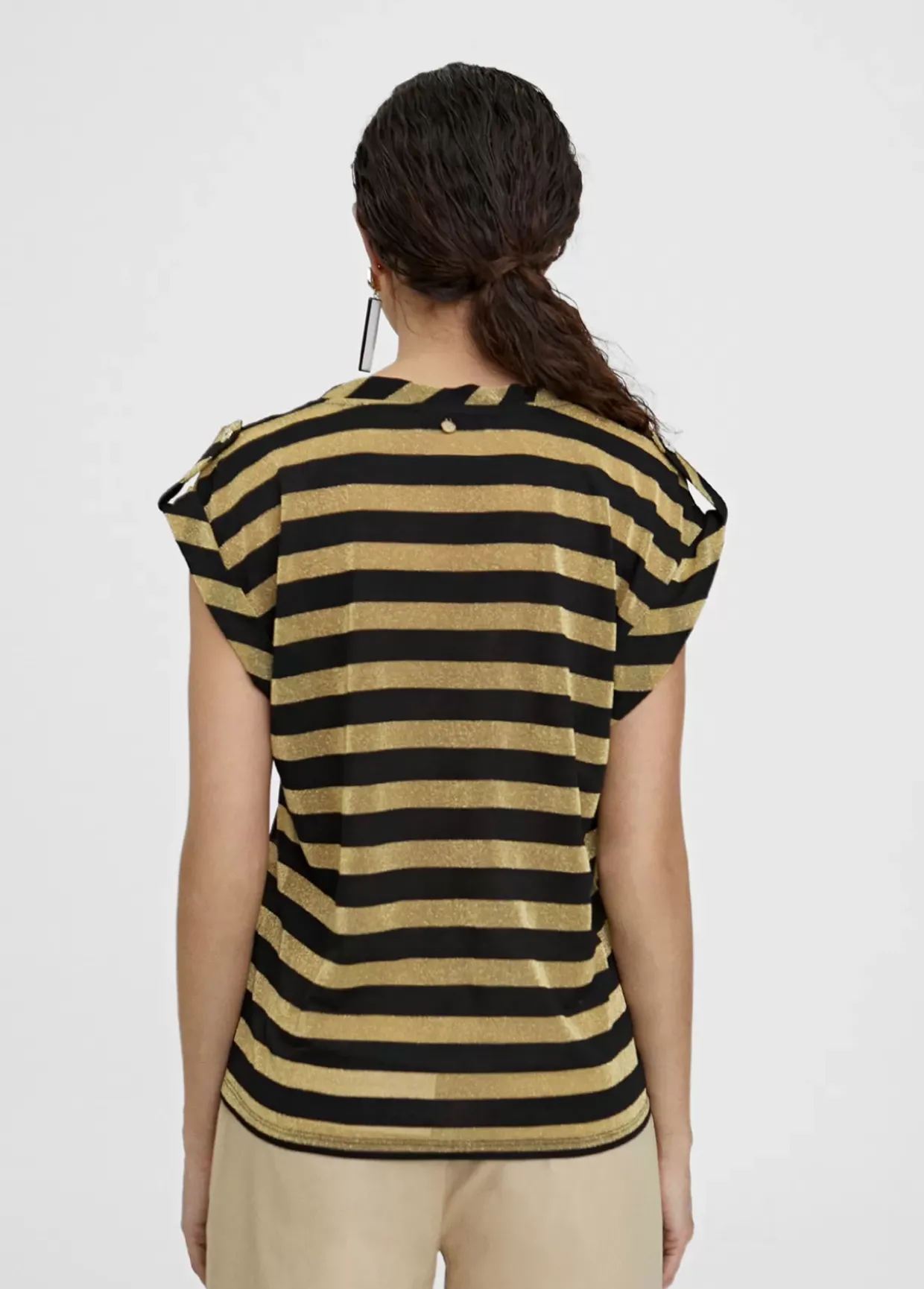 Camisetea rayas lurex