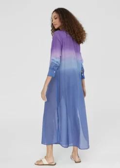 Camisola larga tie dye