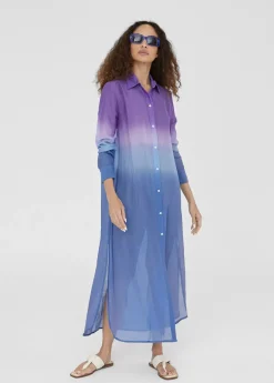 Camisola larga tie dye