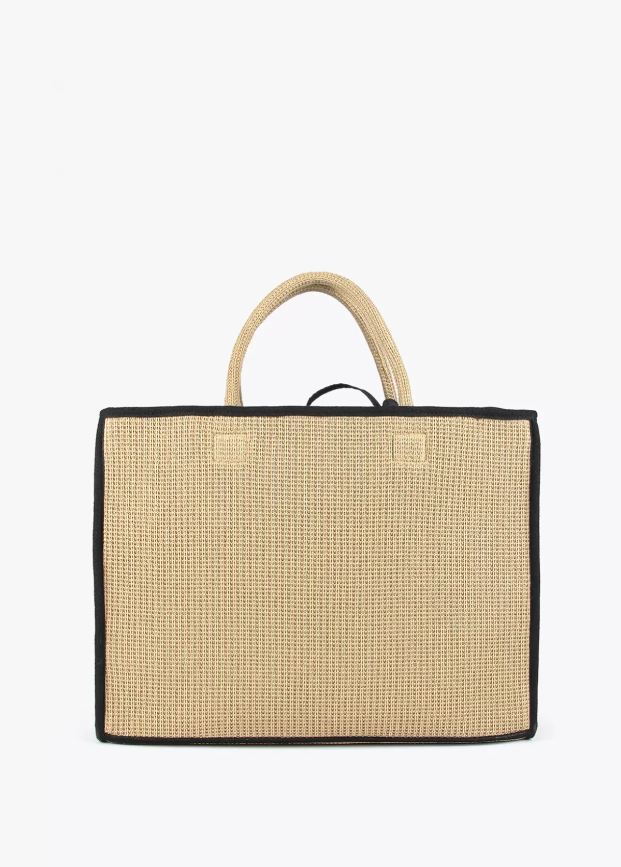 Capazo con ribetes a contraste