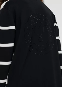 Cardigan punto de rayas