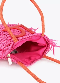 Cesto con logo a contraste