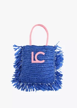 Cesto con logo a contraste