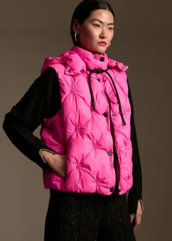 Chaleco acolchado animal print