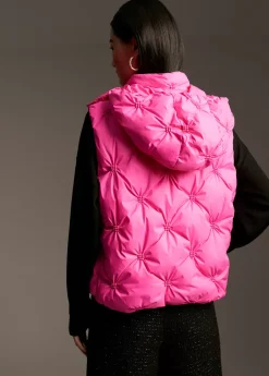 Chaleco acolchado animal print