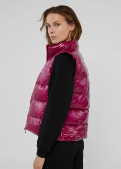 Chaleco corto acolchado