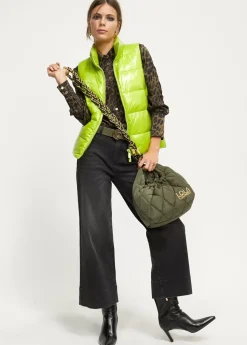 Chaleco corto acolchado