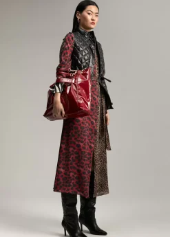 Chaleco detalles animal print