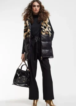 Chaleco pelo combinado